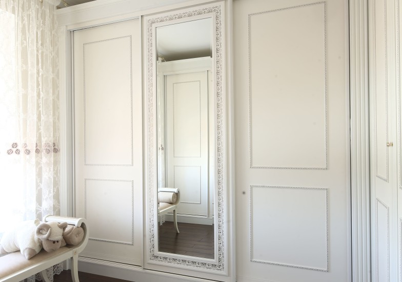 Гардеробная комната в редком стиле «Буазери»